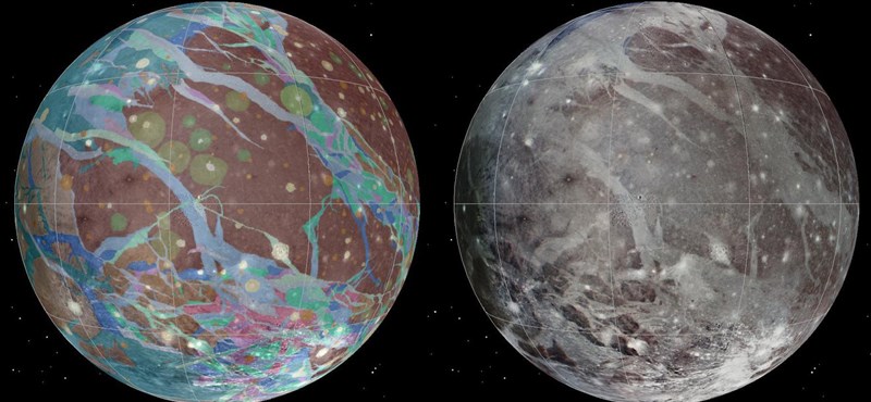 Se han encontrado materiales orgánicos en la luna más grande de Júpiter
