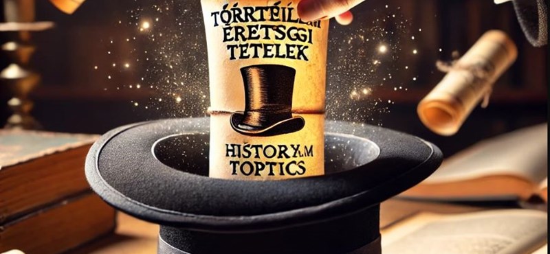 Ezek lehetnek a hangsúlyosabb témák a 2025-ös töriérettségin a ChatGPT szerint