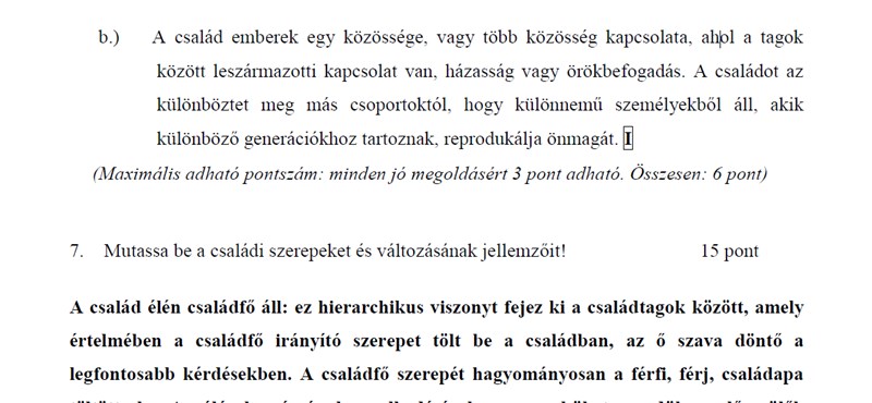 Beszáll a gendervitába a szakmai próbaérettségi feladatsor