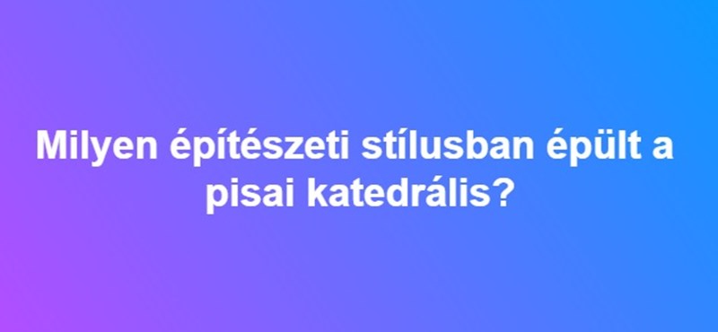 Milyen építészeti stílusban épült a pisai katedrális?