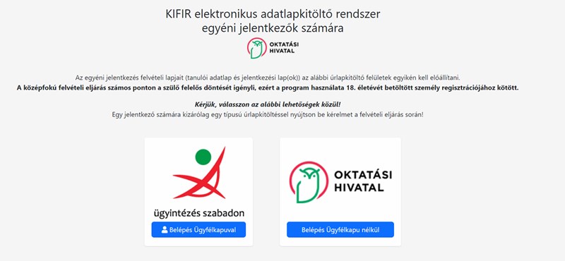 Megnyílt az online felület: így lehet önállóan középiskolába jelentkezni