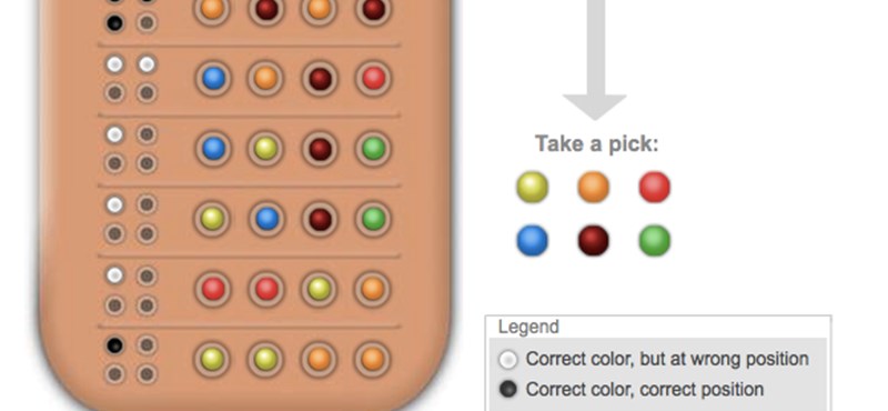 Kódtörő játék szombat estére: milyen a logikátok?
