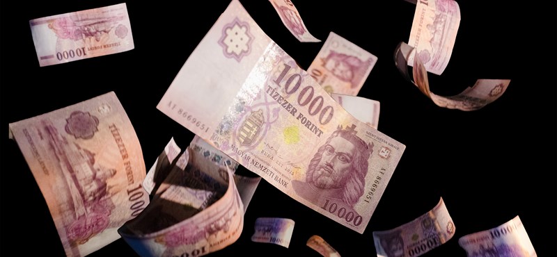 The forint started to slide on Tuesday morning