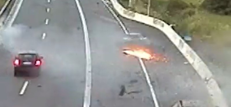 Két brutális autópálya-balesettel kampányol a német rendőrség – videó