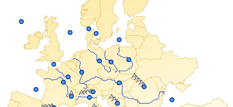Ötperces teszt hétvégére: felismeritek Európa folyóit és hegyeit?