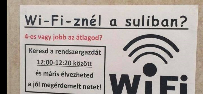 Gyors WiFi-hozzáféréssel motiválná tanulásra diákjait egy iskola