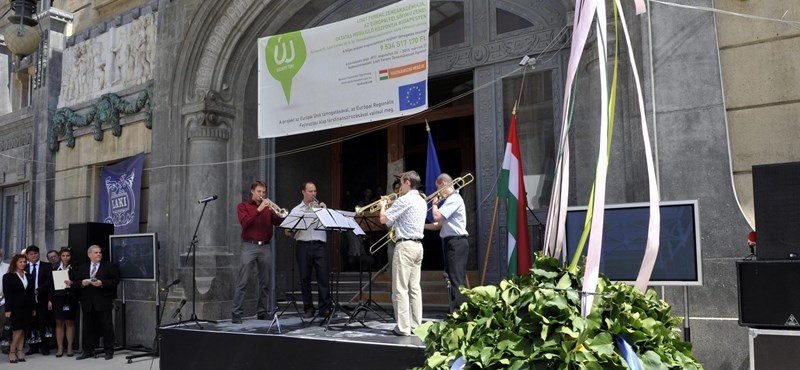 Képek: folynak a munkálatok a Liszt Ferenc Zeneművészeti Egyetemen