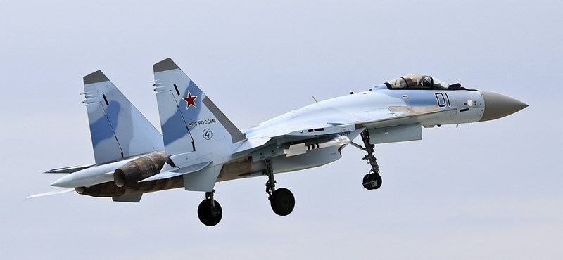 A Russian warplane dangerously flew over a NATO member's flight over the Black Sea