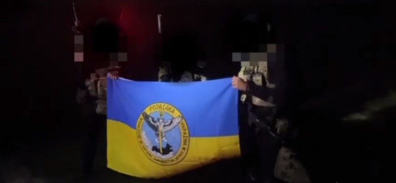 Az ukrán különleges erők egy csapata szállt partra a Krímben