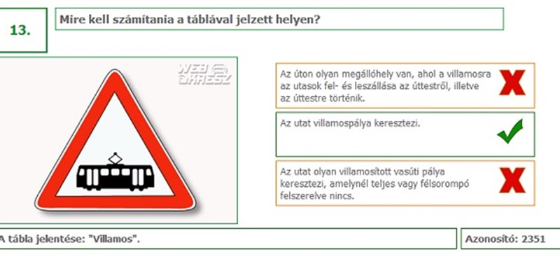 Ez a 20 leggyakoribb hiba a KRESZ-vizsgán: teszteljétek a tudásotokat