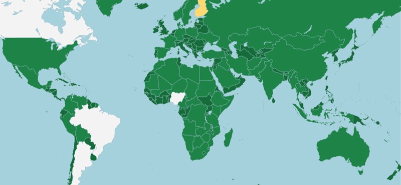 Megtaláljátok a térképen ezeket az országokat? A legjobb földrajzi játék