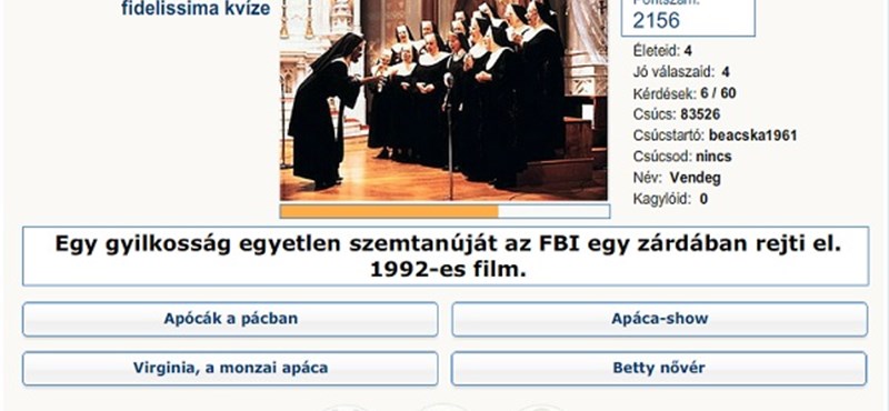 Igazi filmfanatikusok vagytok? Ez a kvíz nektek készült