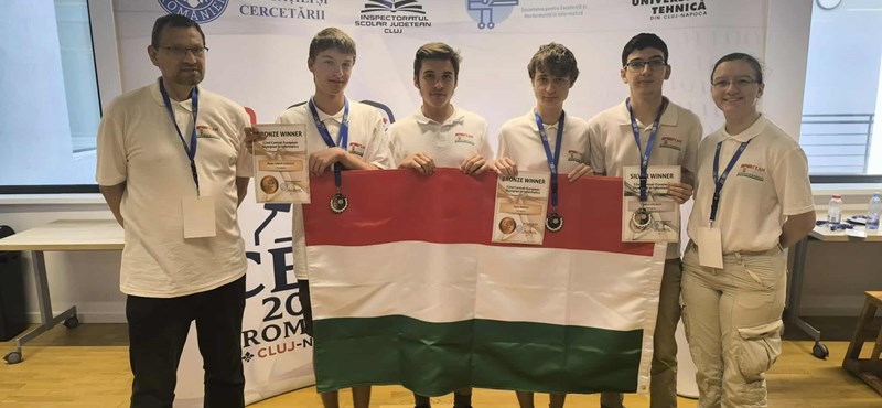 Három érmet szereztek a magyar diákok a Közép-Európai Informatikai Diákolimpián