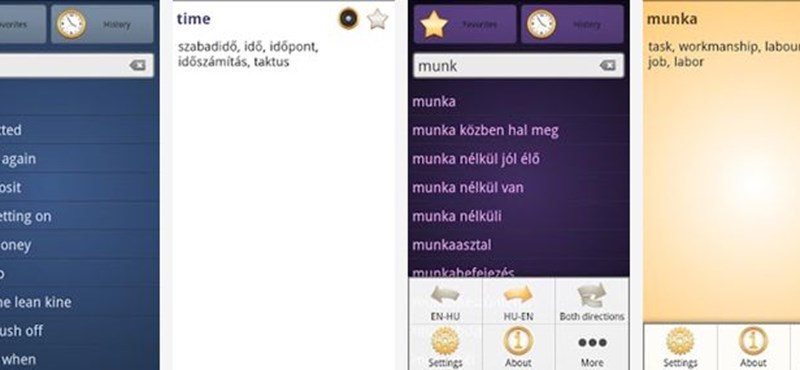 Ingyenes és jól működik: négy szótáras alkalmazás okostelefonra