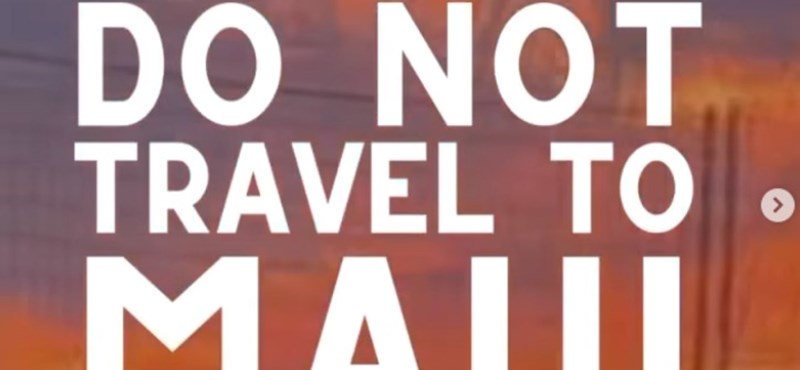 Jason Momoa desalienta a los viajeros de Maui con palabras de spam