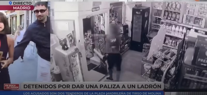 Vídeo en directo de un transeúnte acosando a un periodista español