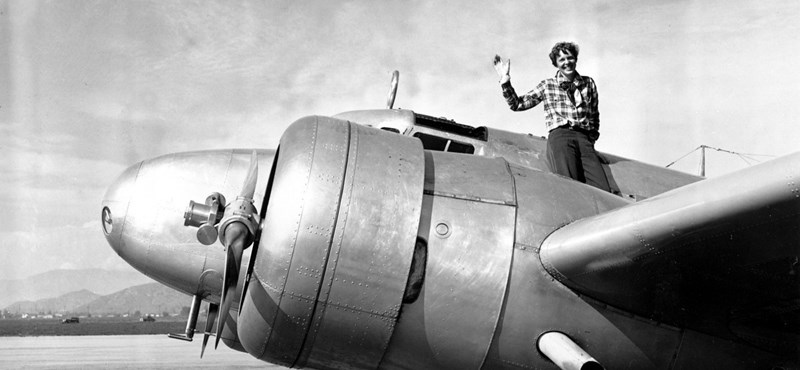 A Csendes-óceán mélyén találhatták meg Amelia Earhart közel 90 éve eltűnt repülőgépét