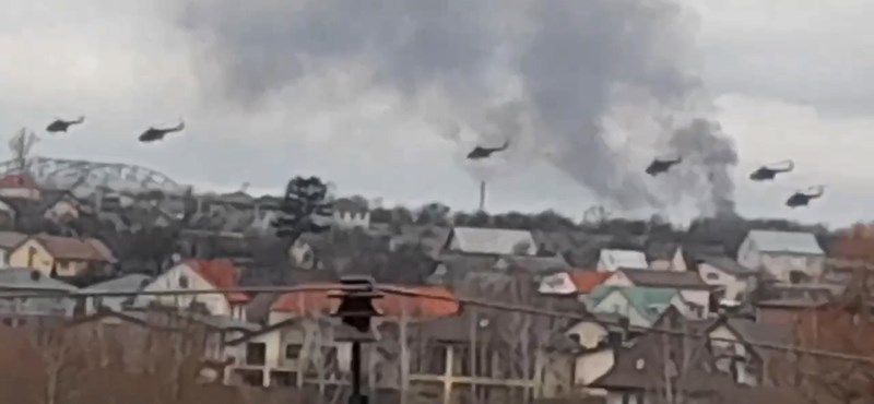 Un informe reciente del Estado Mayor de Ucrania: batallas a lo largo de la frontera, 20 helicópteros rusos aterrizaron cerca de Kiev