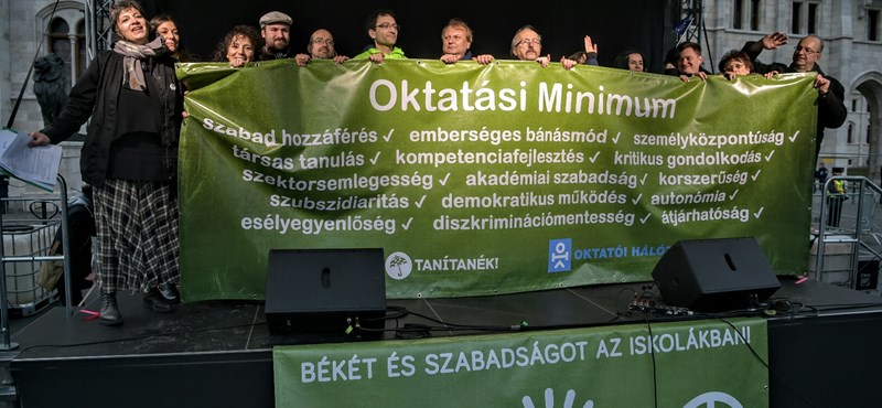 Itt az oktatási minimum, aláírták az ellenzéki pártok