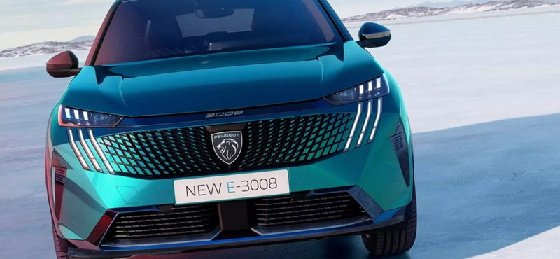 Here is the all-new Peugeot E-3008