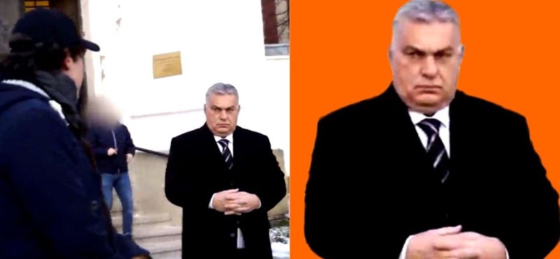 Most Orbán Viktor indította be a mémgyárat: az ember, aki most jön ki a templomból