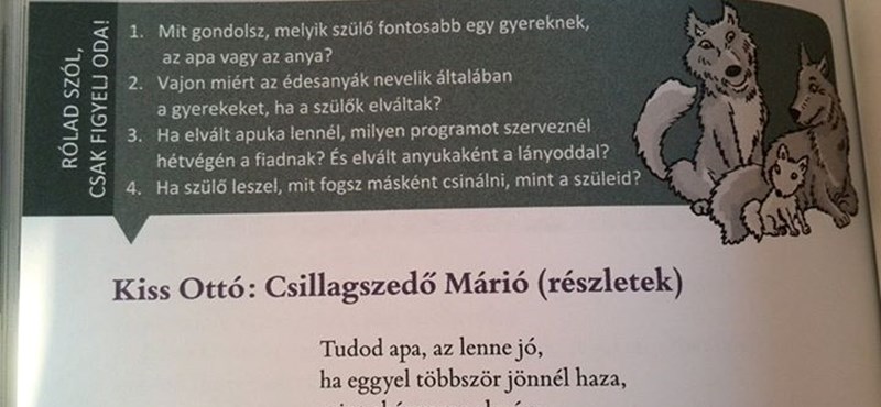 Újabb botrányos feladatra bukkantak az 5. osztályosok könyvében