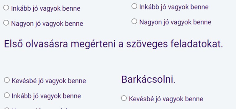 Pályaválasztási tesztekkel rukkolt elő az Oktatási Hivatal - mi pedig mindet kipróbáltuk