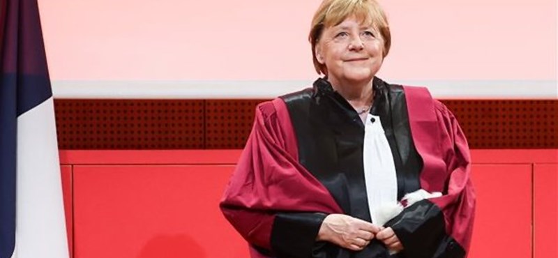 Tiszteletbeli doktori címet kapott Angela Merkel