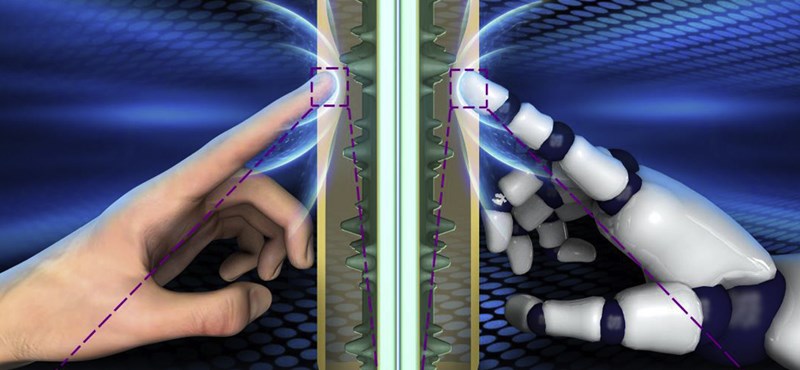 The electronic finger developed by Chinese researchers can 