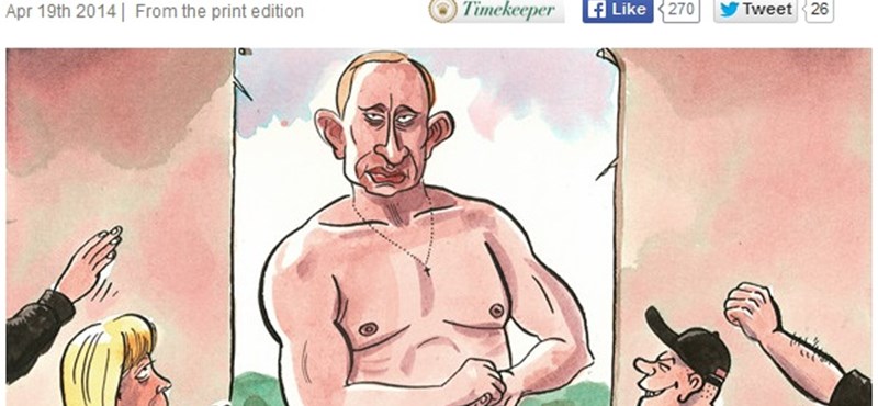 Economist: a jobbikos EP-szavazatok Putyint segíthetik – karikatúra