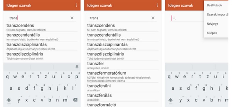 Egy újabb app, amit érdemes letölteni, ha fejleszteni szeretnétek a szókincseteket