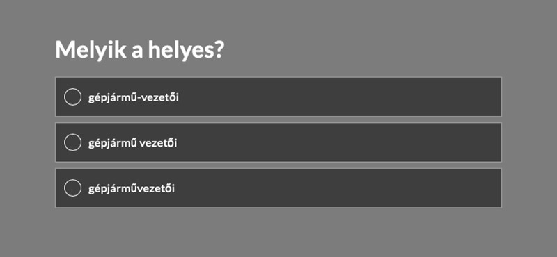 Nehéz helyesírási teszt: ez feladhatja nektek is a leckét