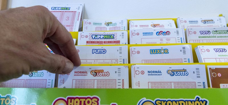 Would you be happy with one and a half million forints?  This was the maximum he could win in this week's five-way lottery