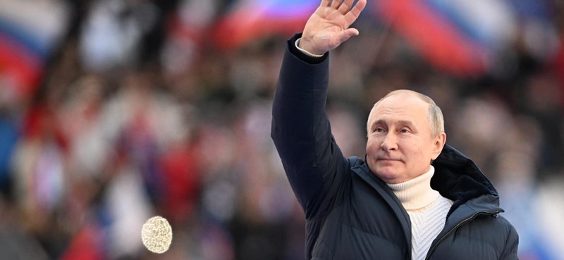 TV broadcast of Putin's speech ended strangely - video