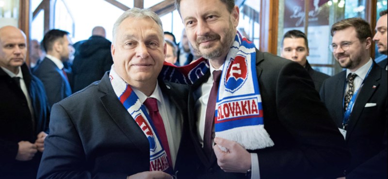 A szlovák miniszterelnök szerint régi volt Orbán sálja, inkább adott neki egy újat