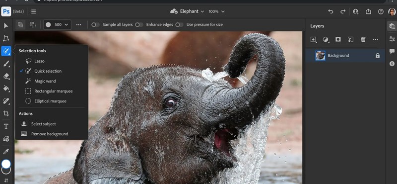 Adobe will make the browser version of Photoshop free for anyone to use