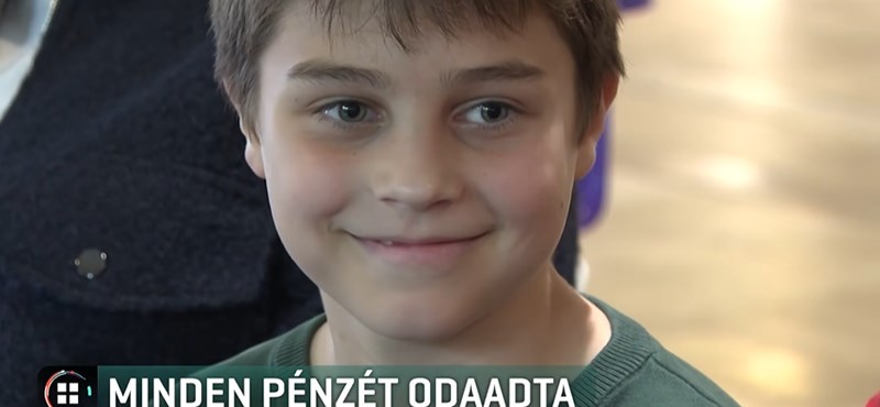 63 ezer forintot adományozott beteg iskolatársainak egy ukrán menekült kisfiú Egerben